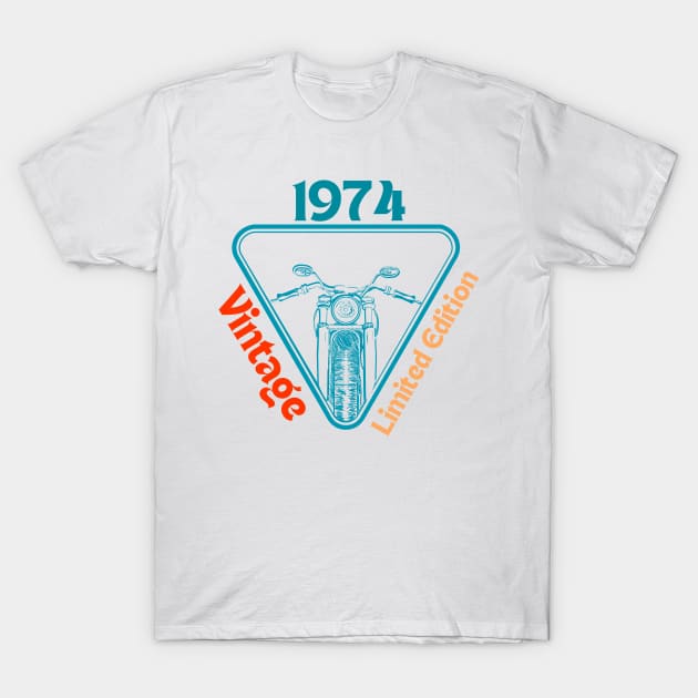 1974 T-Shirt by smkworld